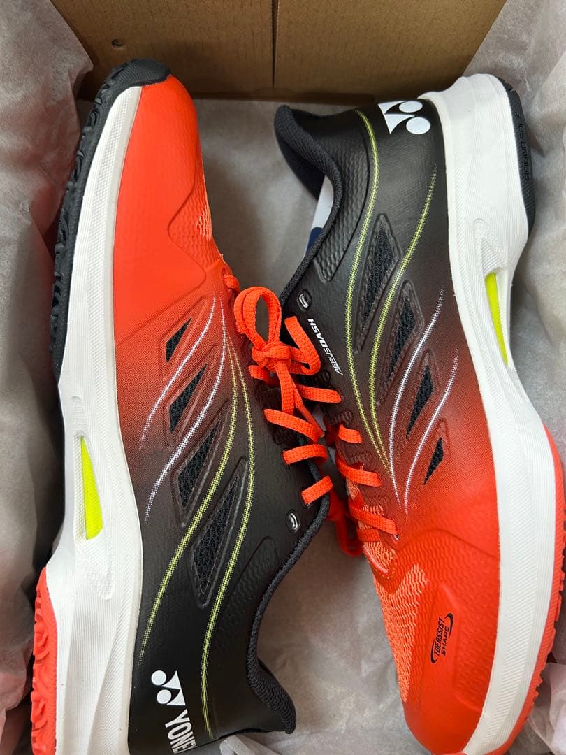 24.5㎝　エアラスダッシュ/674　新品未使用　YONEX　テニスシューズ