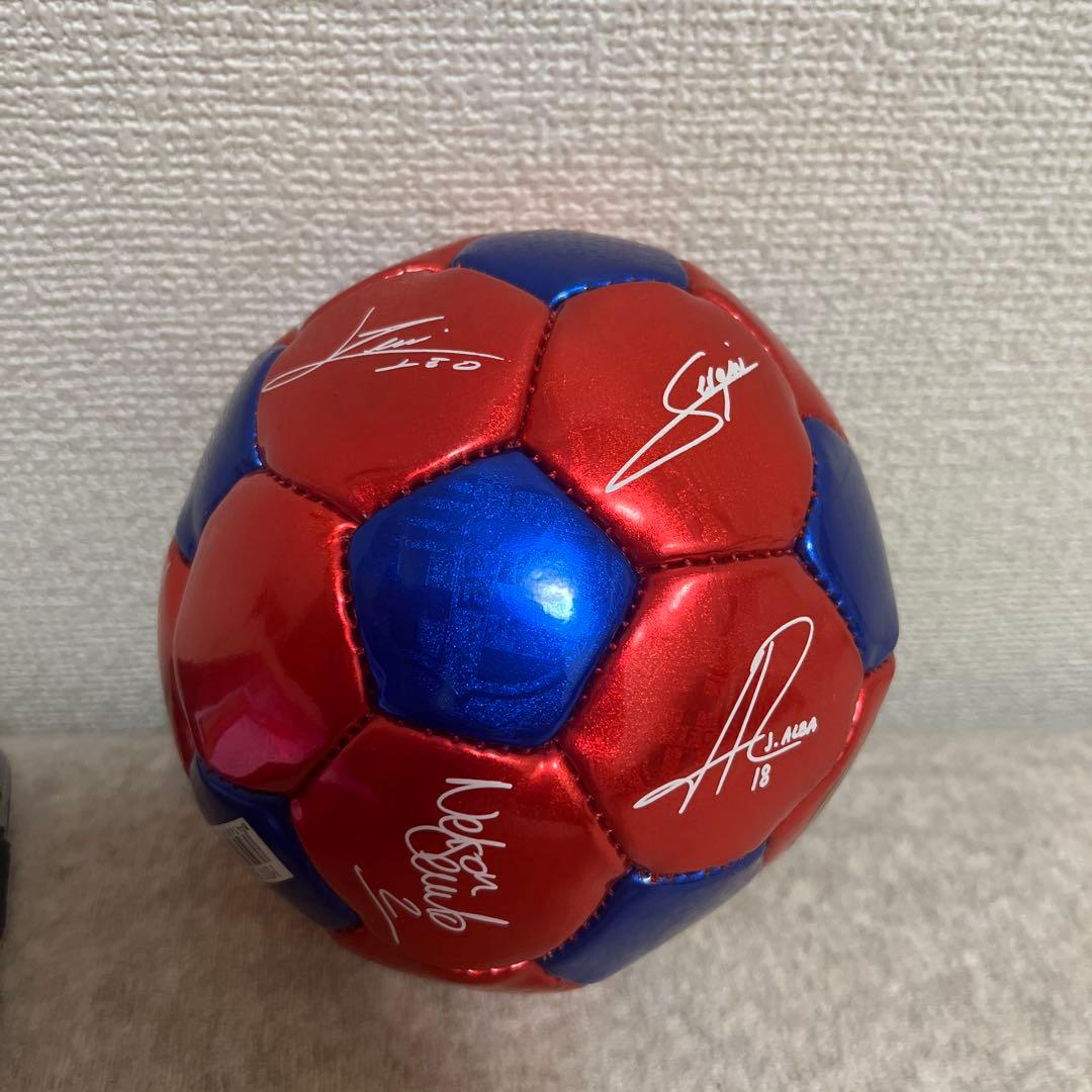 18-19シーズン FCバルセロナ全選手サイン入りボール