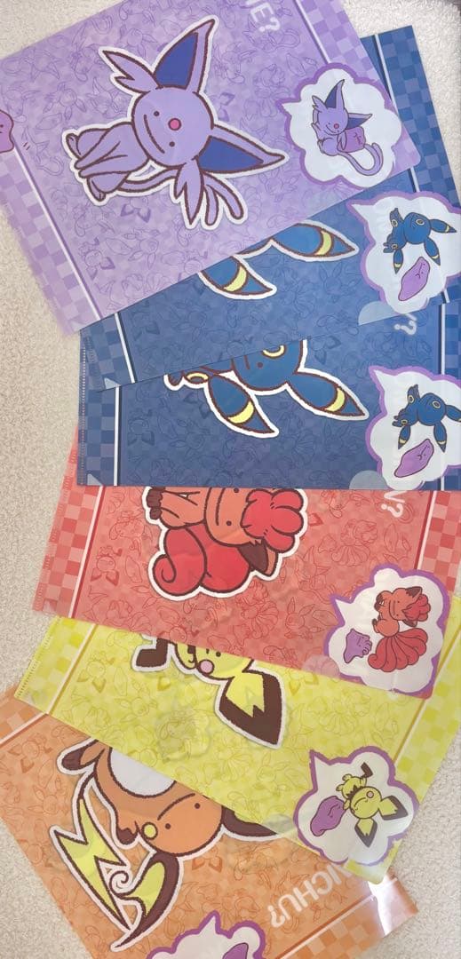ポケモン　へんしんメタモン　ホラグチカヨコラボ　クリアファイル
