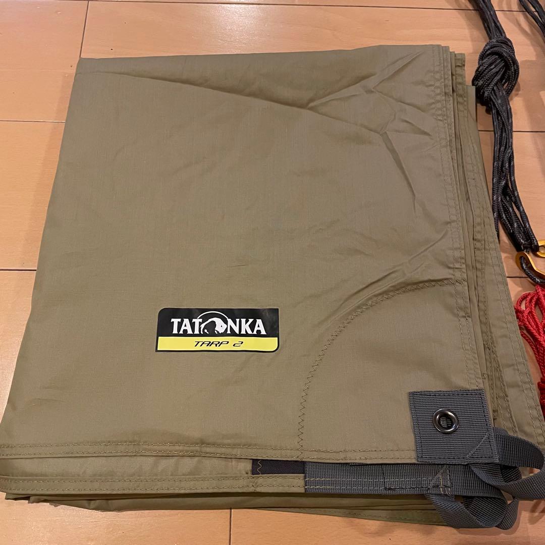 TATONKA タトンカ タープ 2TC 旧ロゴ コクーン