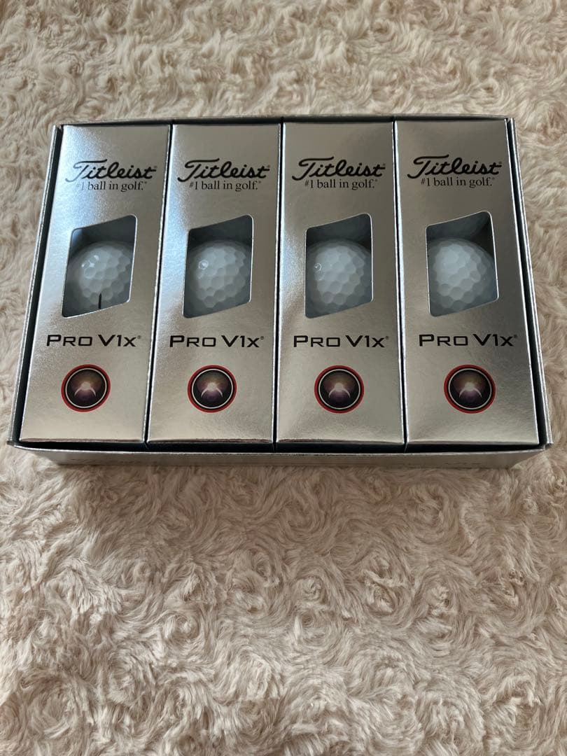 Titleist Pro V1x ゴルフボール 12個入り