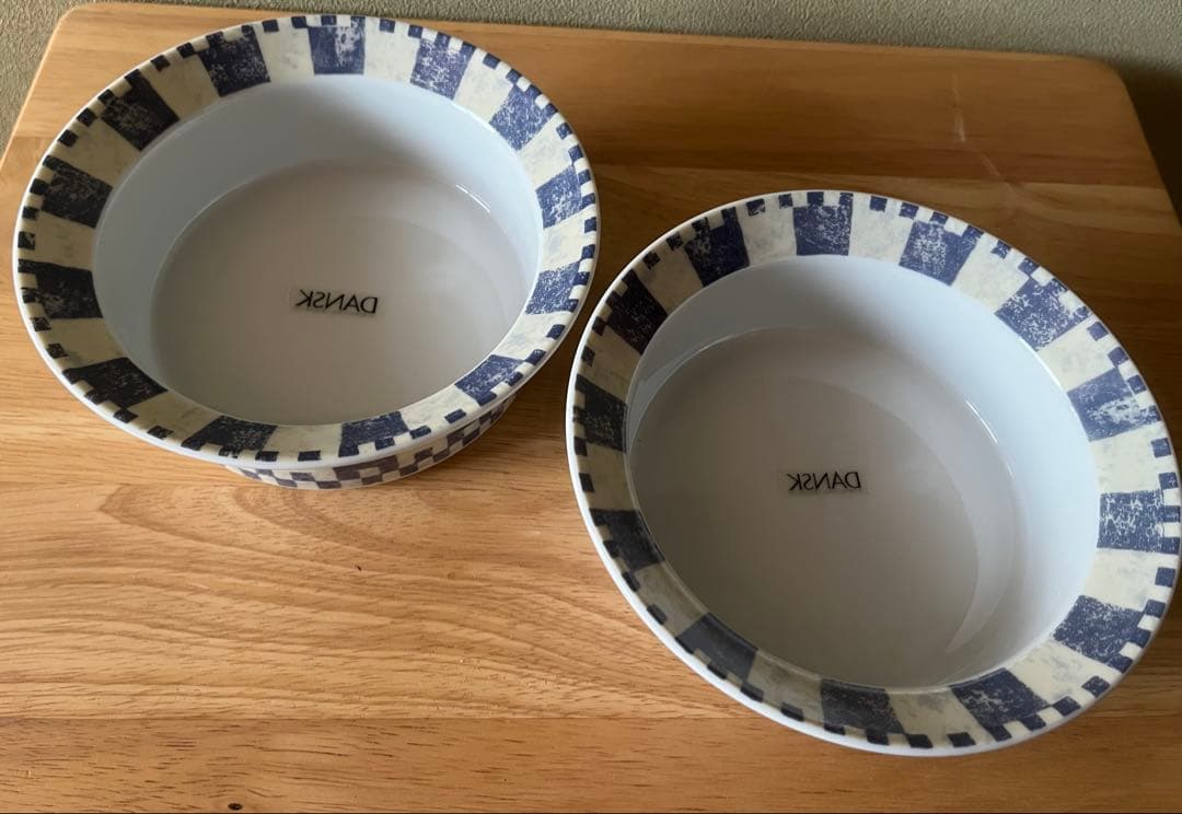 DANSK プレート.スープ皿.ボウル　各2