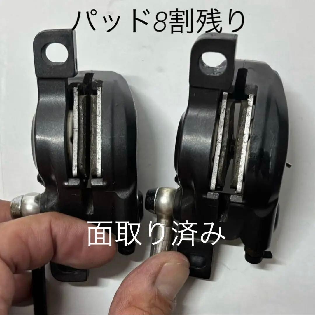 SHIMANO SLX 油圧ディスクブレーキ BR BL-M666 エア抜き済み
