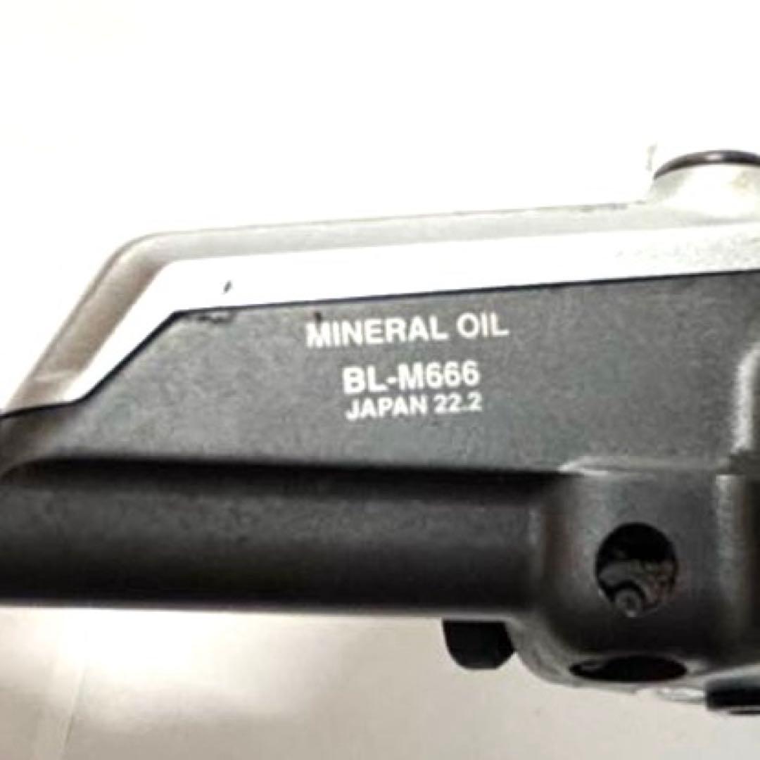 SHIMANO SLX 油圧ディスクブレーキ BR BL-M666 エア抜き済み