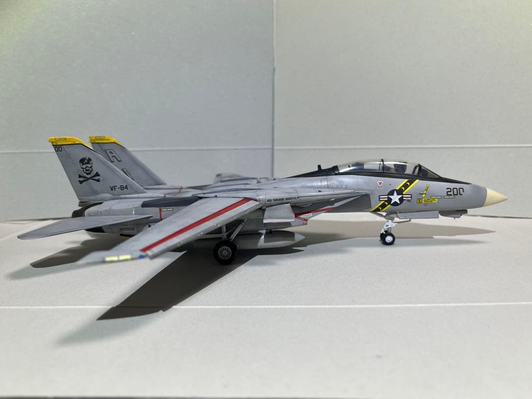 【完成品】　ハセガワ1/72 F-14A トムキャット　“大西洋空母航空団”