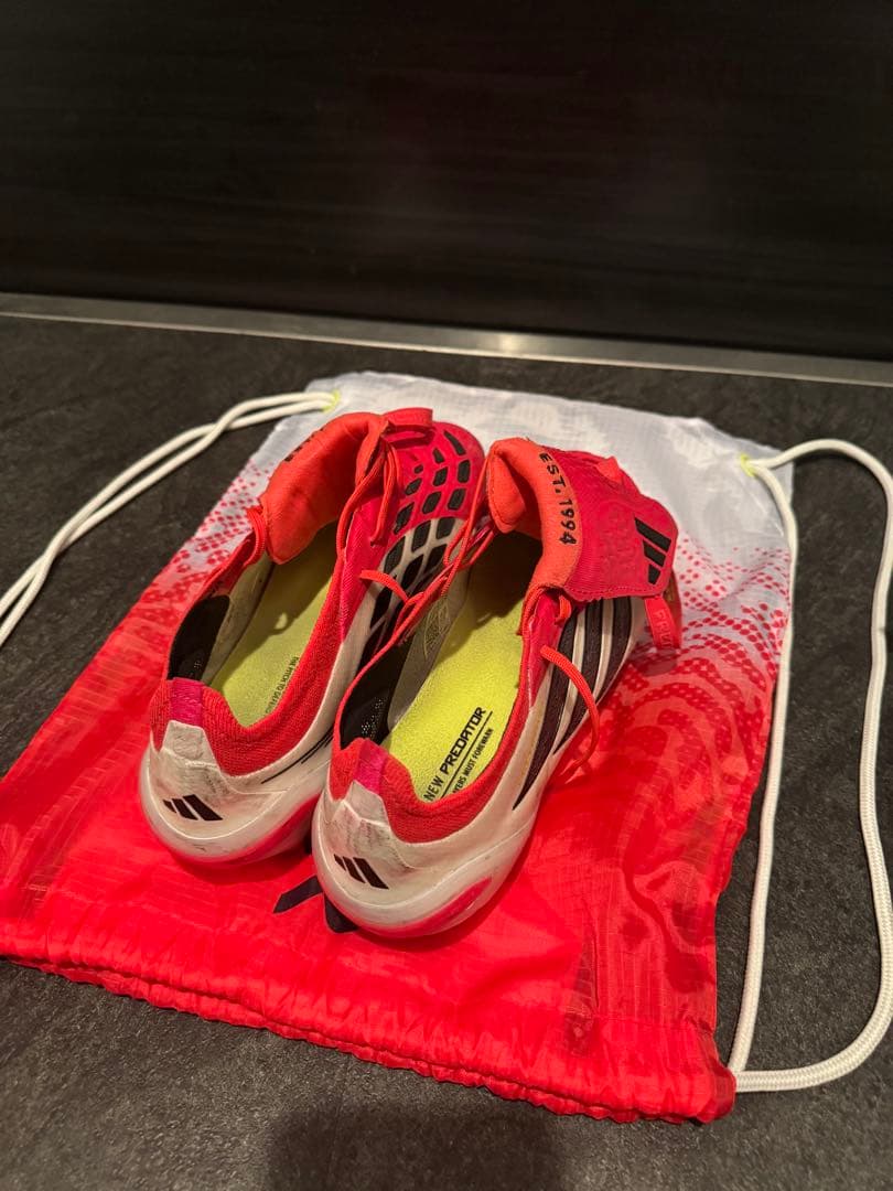 adidas 】プレデター ELITE FT AG(レッド×ホワイト)27
