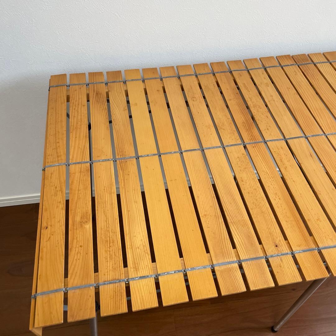 Lallemand ラレマンド ウッドロールトップテーブル ビンテージ 廃盤品