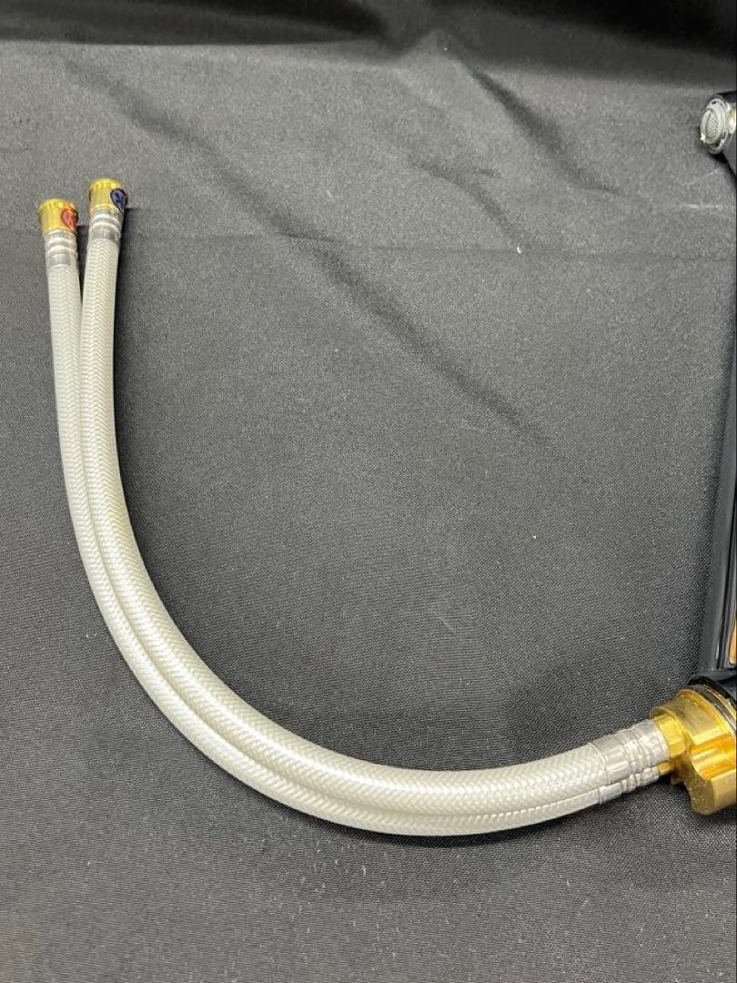 L3【保管品】SANEI シングルワンホール混合栓K87110TJV-13