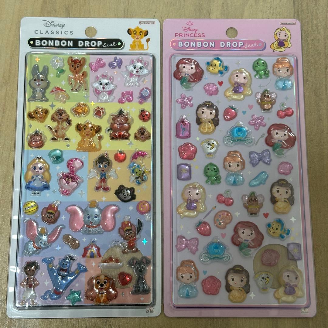 【正規品】ボンボンドロップシールディズニー第二弾コンプリートセット♡