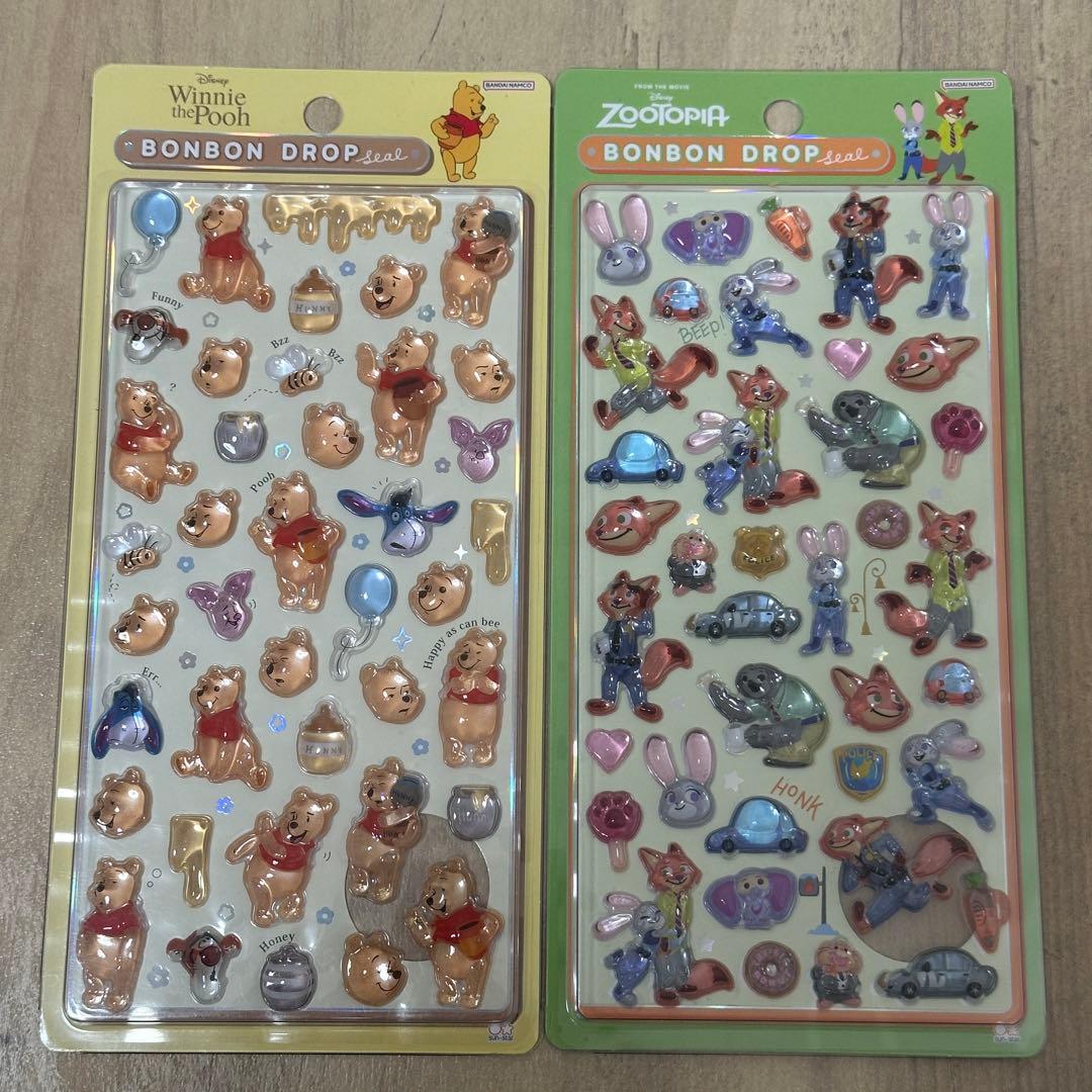【正規品】ボンボンドロップシールディズニー第二弾コンプリートセット♡
