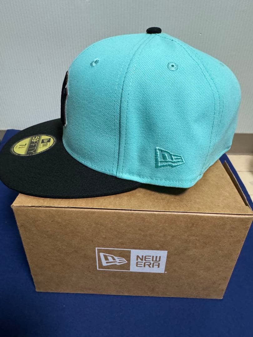 NEW ERA 59FIFTY ヤンキースキャップ ティファニー　7 3/4