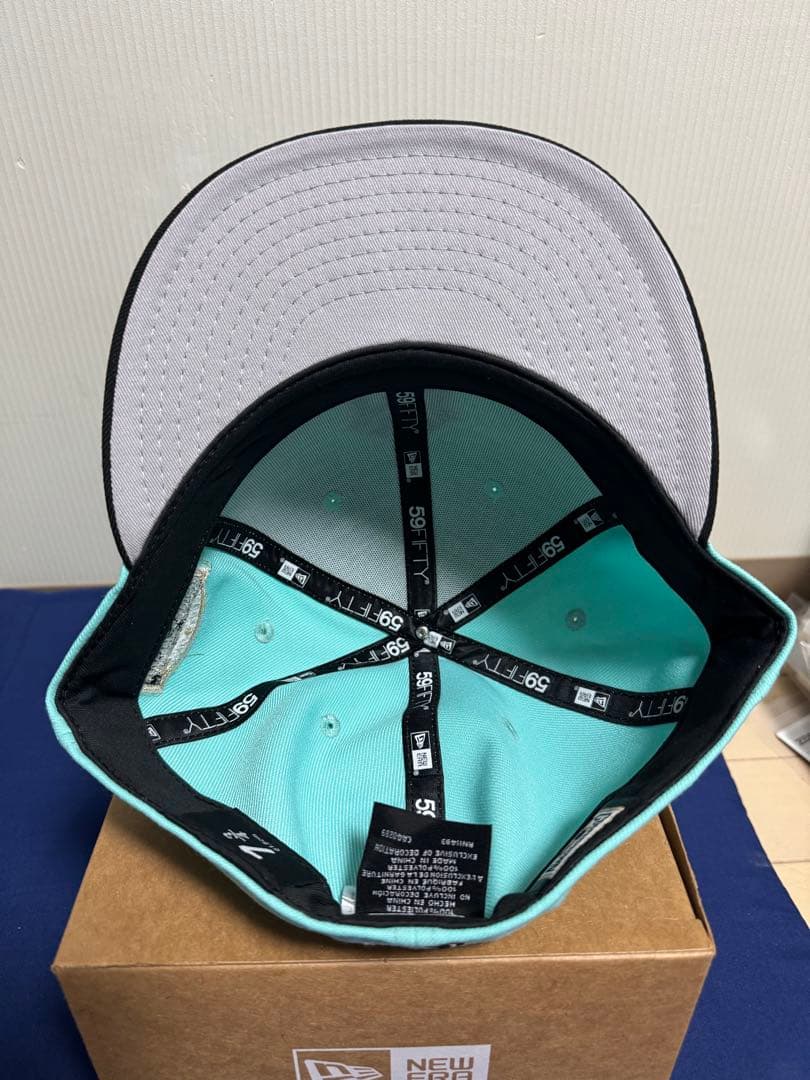 NEW ERA 59FIFTY ヤンキースキャップ ティファニー　7 3/4