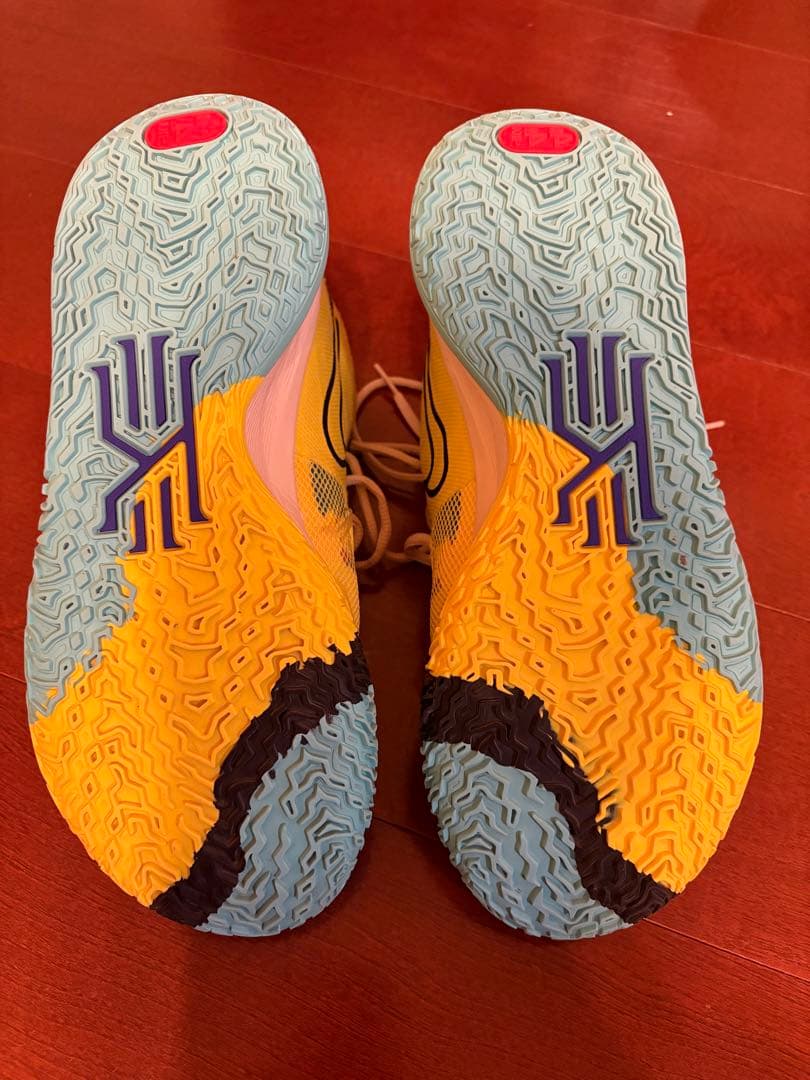 Nike バスケットボールシューズ イエロー/ブルー