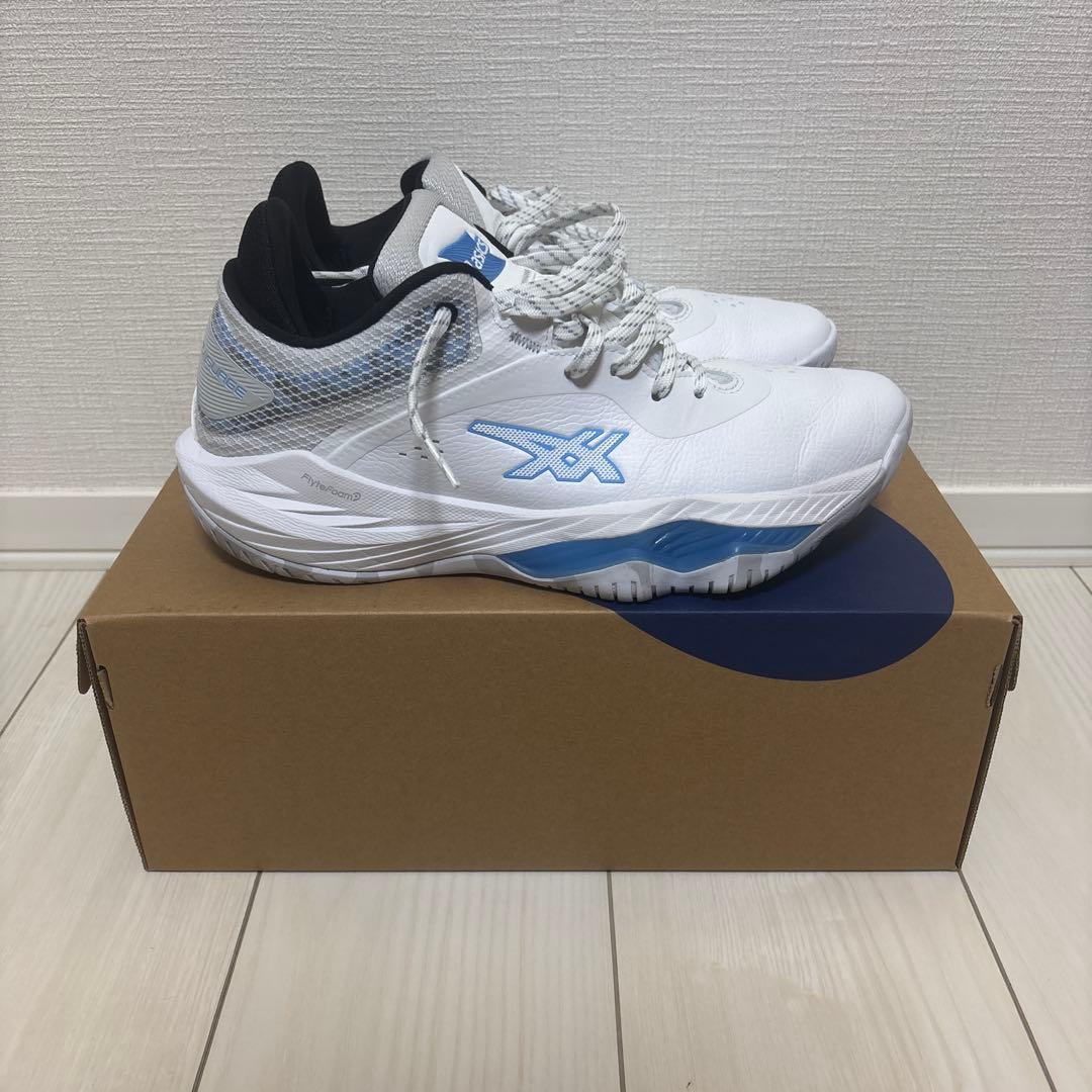 asics NOVA SURGE LOW 27.5cm ホワイト/ブルー