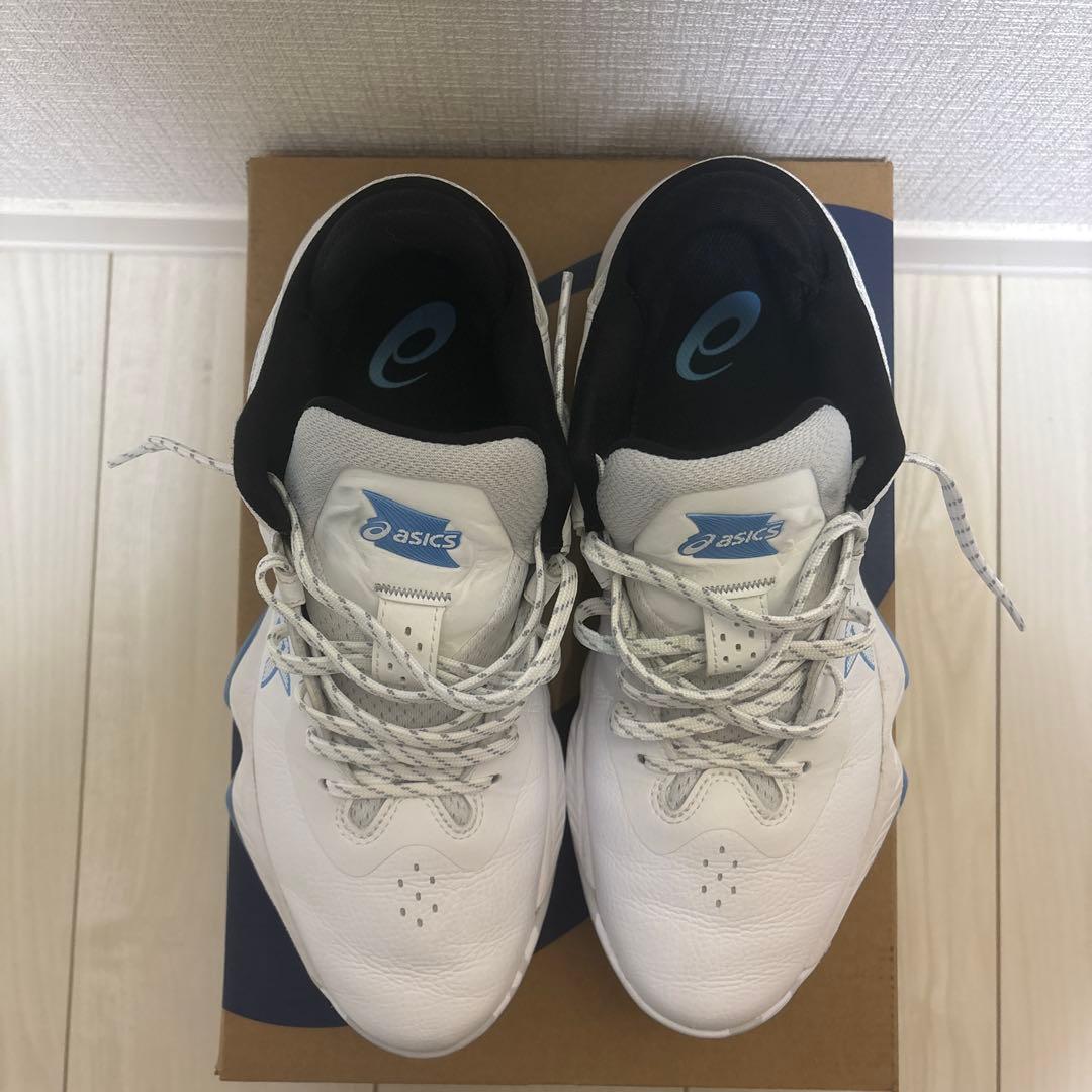 asics NOVA SURGE LOW 27.5cm ホワイト/ブルー