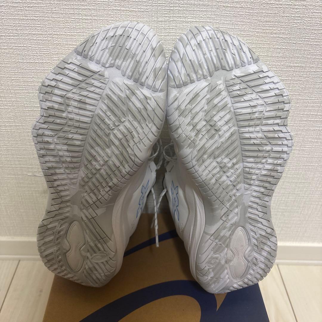 asics NOVA SURGE LOW 27.5cm ホワイト/ブルー