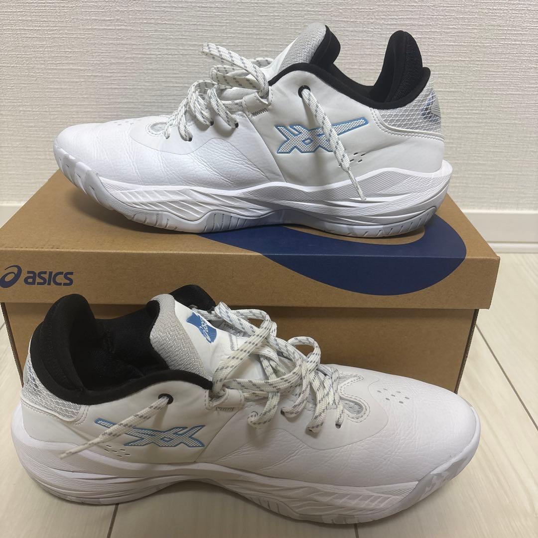 asics NOVA SURGE LOW 27.5cm ホワイト/ブルー