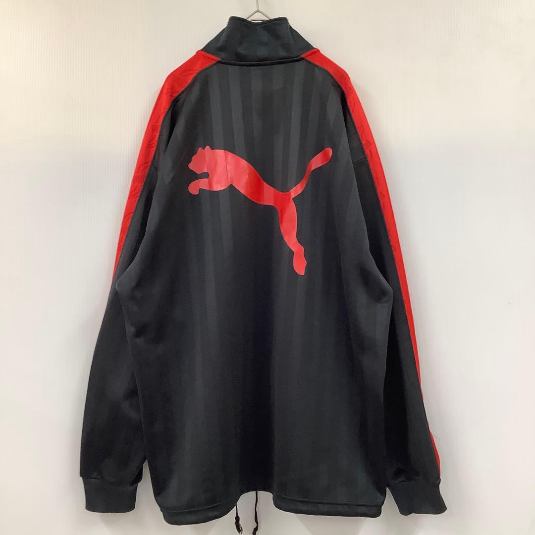 PUMA ストライプジャージ ジャケット セットアップ