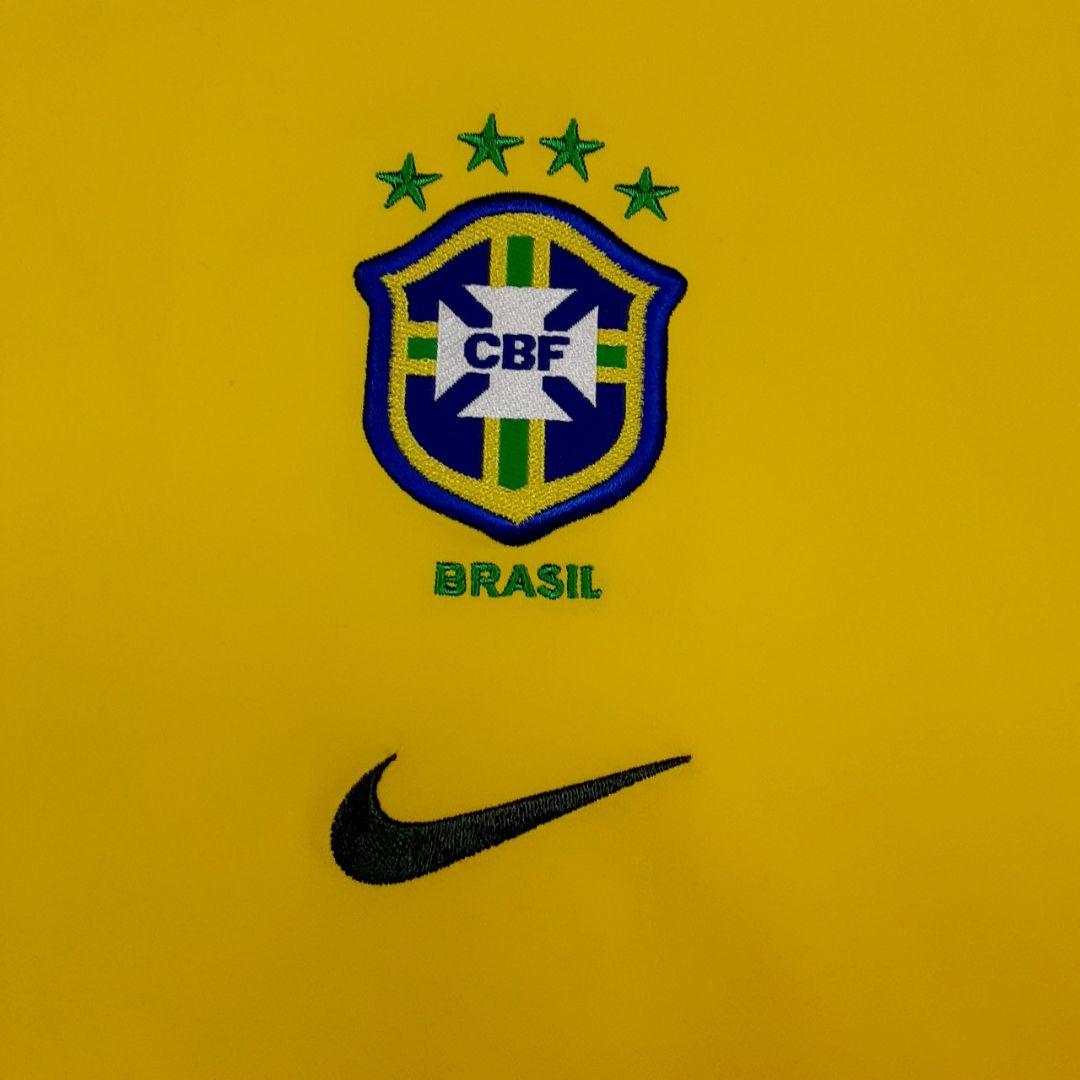 美品◎NIKE ナイキ 2002年ブラジル代表ユニフォーム Lサイズ イエロー