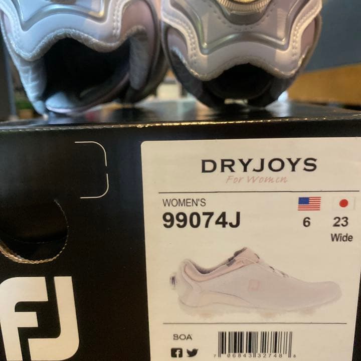《値下げ》【新品】フットジョイ　DRYJOYS BOA ウィメンズ23㎝
