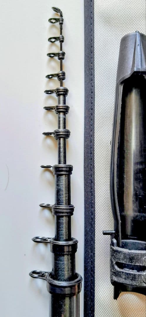 未使用/Daiwa カーボウイスカー2号53パワー メッシュ磯竿