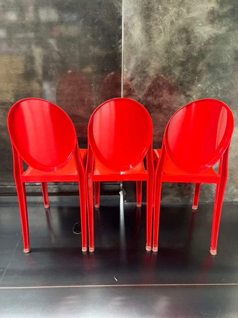 ki　Kartell カルテル　ヴィクトリアゴースト3脚