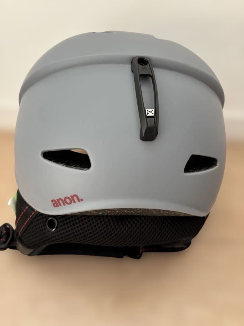 anon スノーボードヘルメット グレー