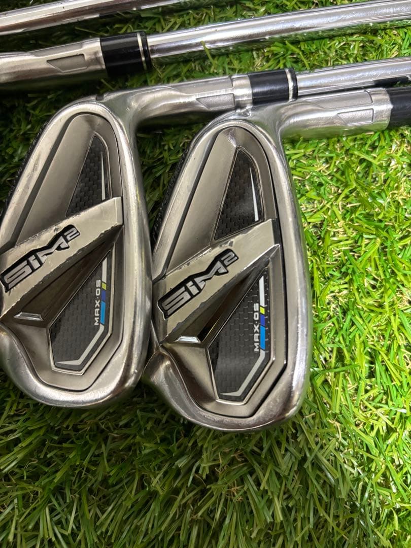 シム2 マックス OS アイアン 6-pw 5本セット KBS MAX mt S