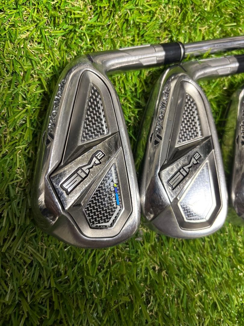 シム2 マックス OS アイアン 6-pw 5本セット KBS MAX mt S