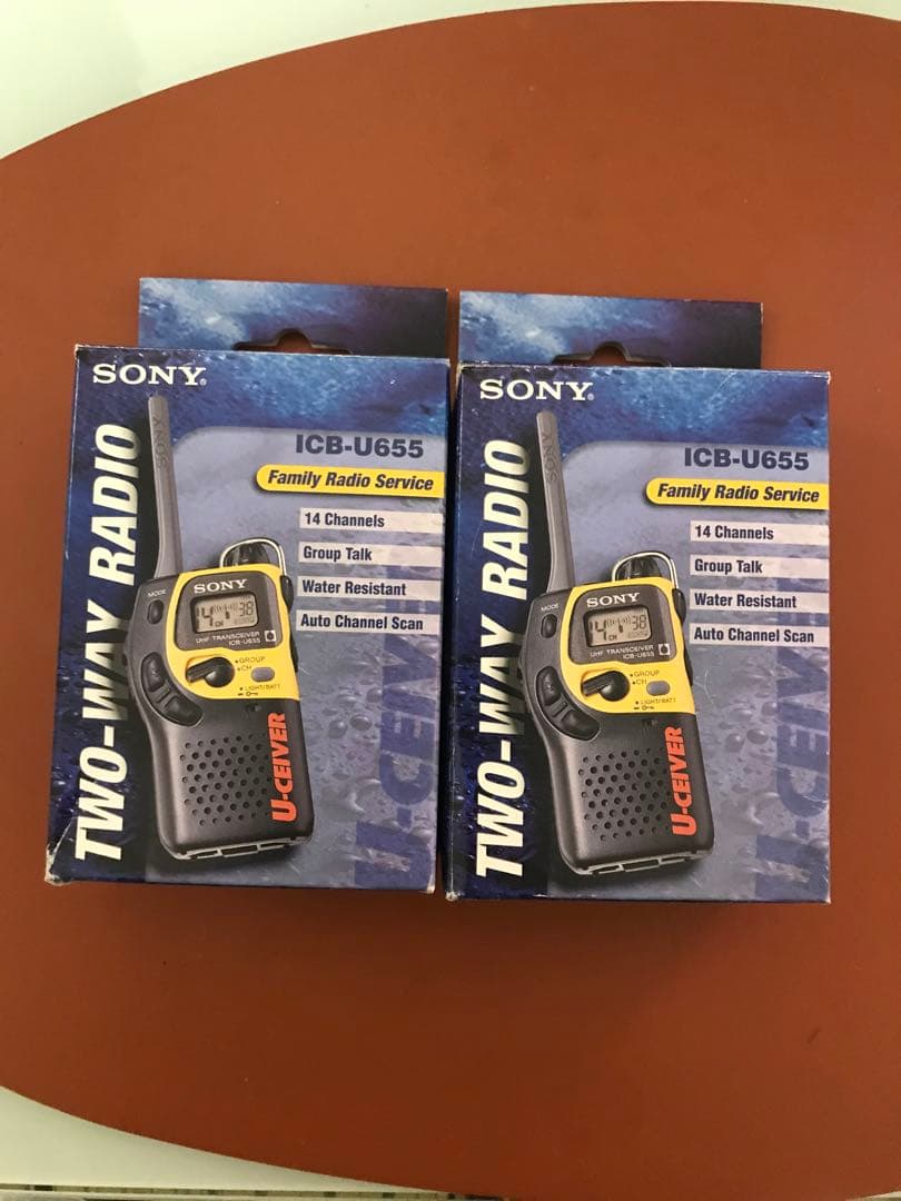SONY ICB-U655トランシーバー　　　　新品2台セット