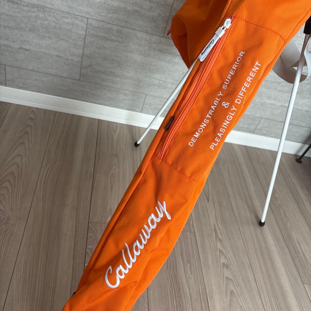 Callaway ゴルフキャディバッグ オレンジ