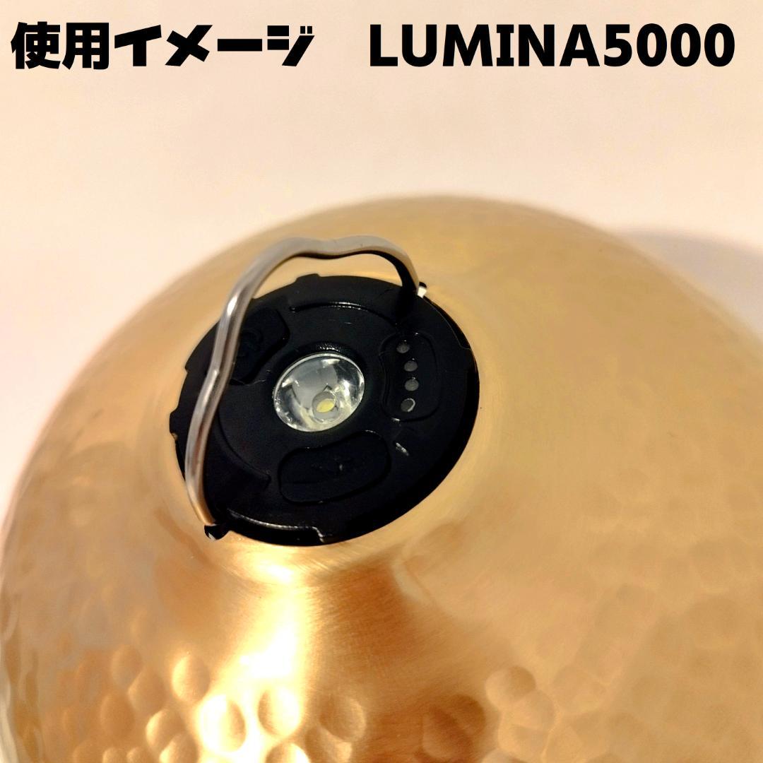 ランプシェード　槌目　真鍮製　　LUMINA5000　ジグ　38灯