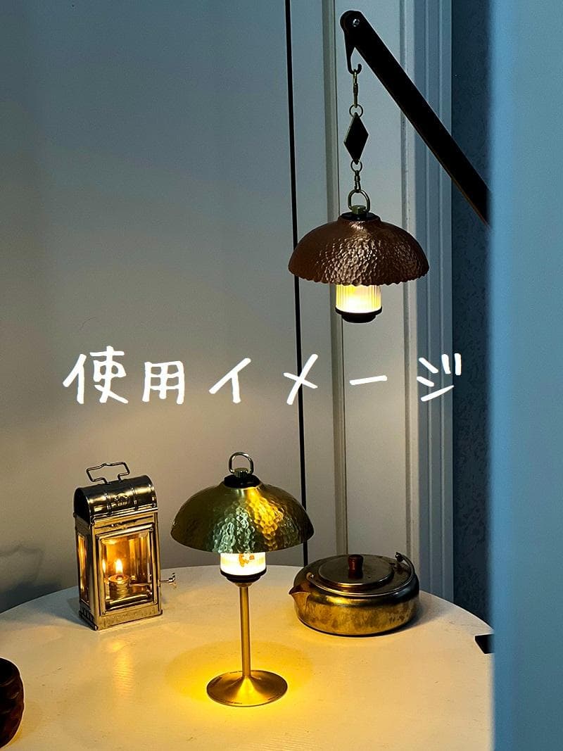 ランプシェード　槌目　真鍮製　　LUMINA5000　ジグ　38灯