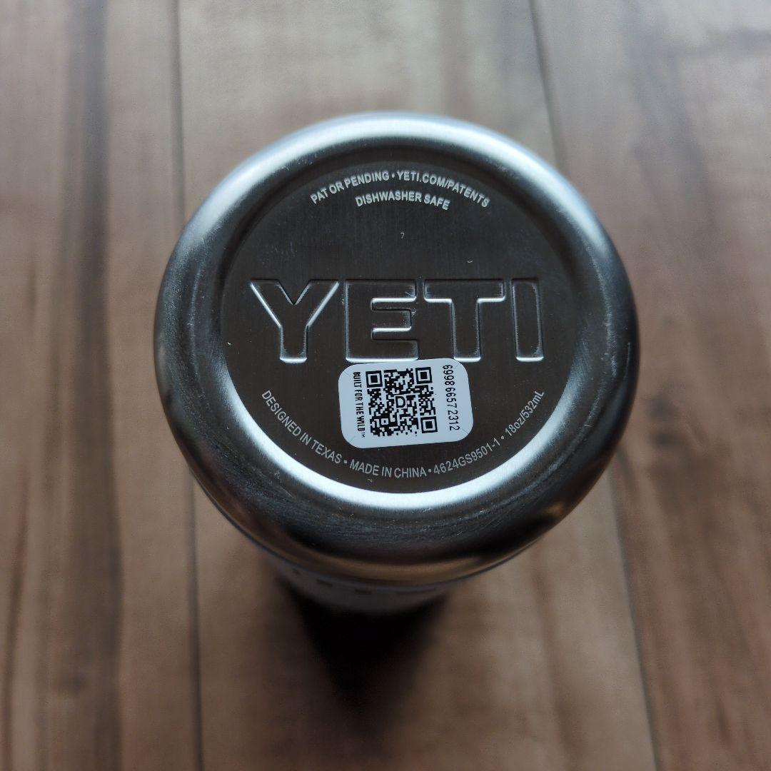 YETI RAMBLER イエティ タンブラー yeti ステッカー付　18oz