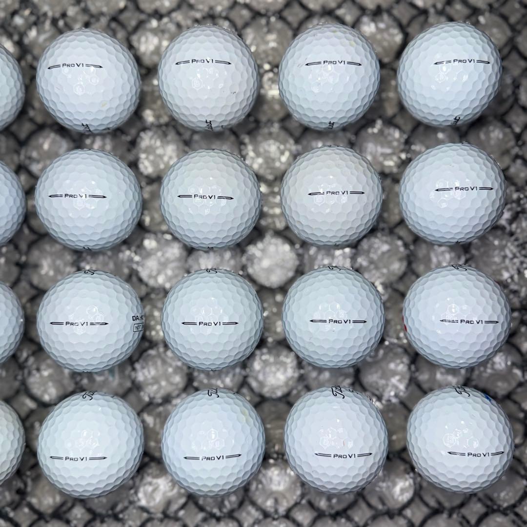 ロストボール タイトリスト PRO V1 20球 Sランク 50 おまけtee付