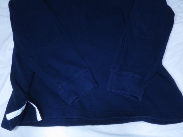 XXL ポロ ラルフローレン スウェット ラガーシャツ ネイビー