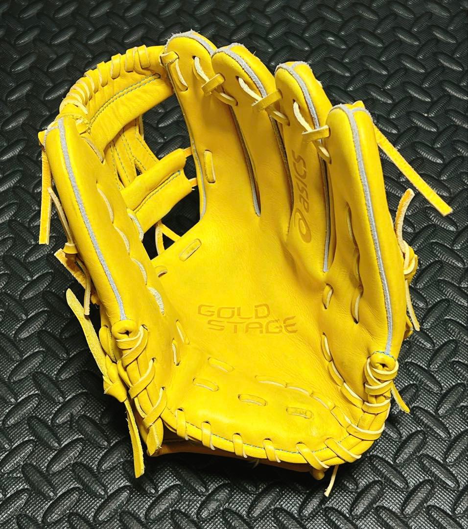 アシックス ゴールドステージ 軟式 ピッチャー 投手用 内野手用 兼用 グローブ