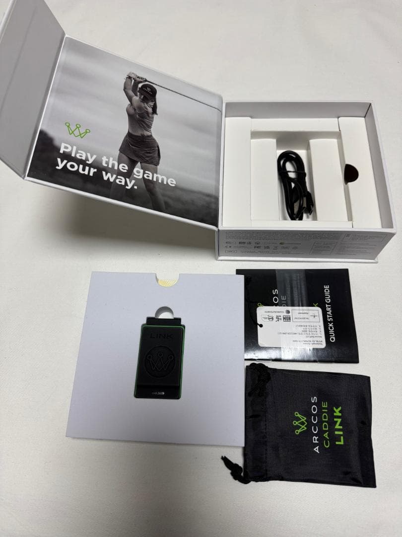 ARCCOS CADDIE&LINKセット ゴルフスマートセンサー★先月まで使用