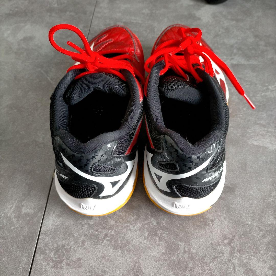 Mizuno WAVE CLAW バドミントンシューズ レッド/ブラック