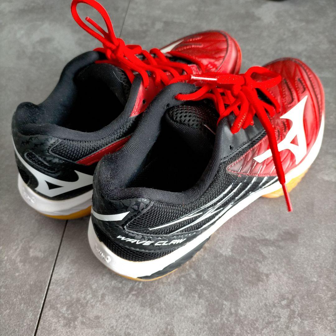 Mizuno WAVE CLAW バドミントンシューズ レッド/ブラック