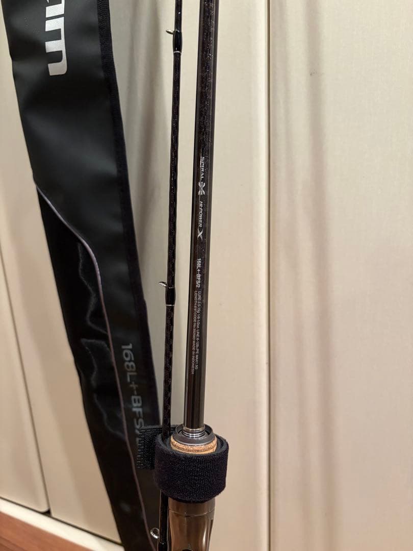 Shimano 168L+BFS/2 バスロッド 専用ケース付き