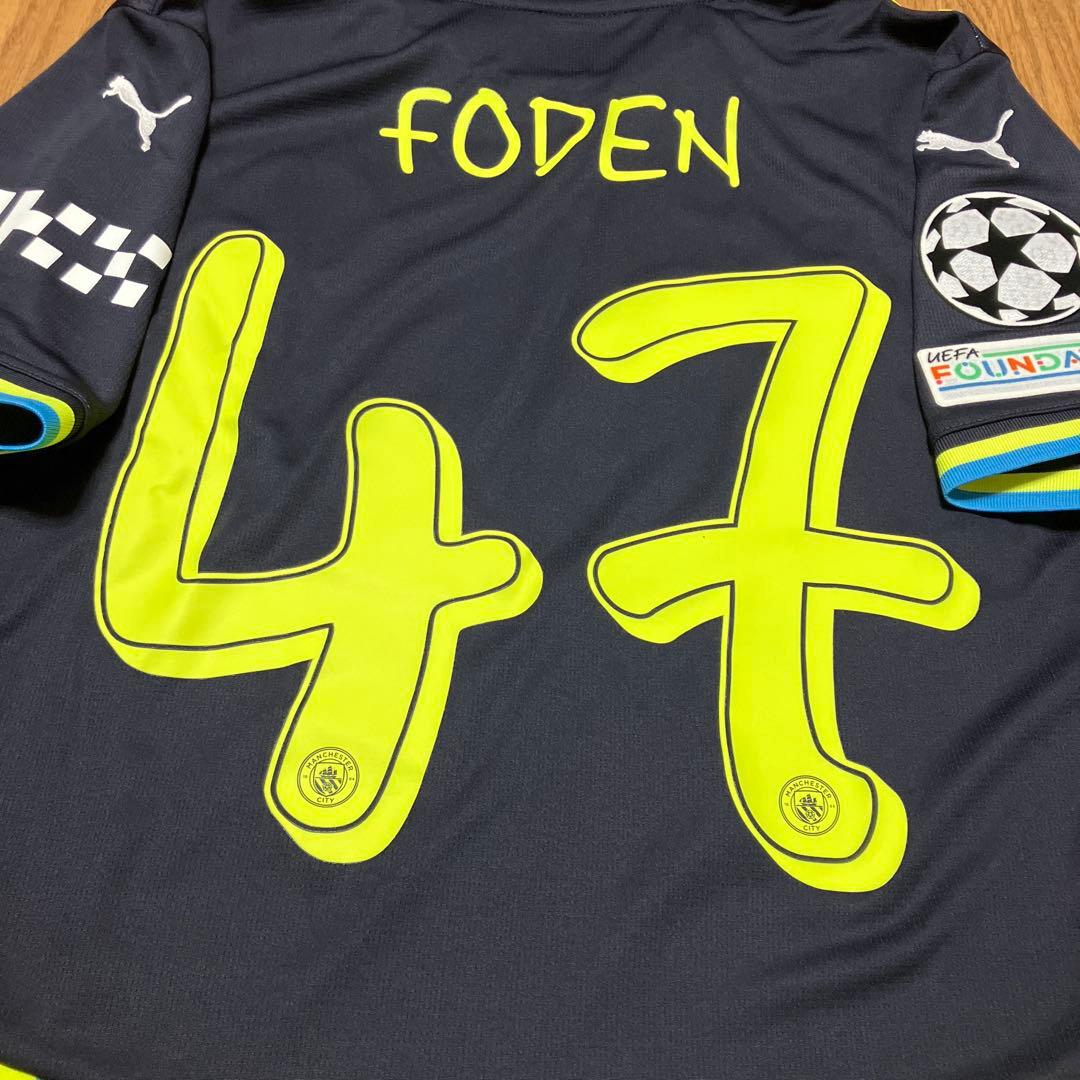 【極美品/正規品】マンチェスター・シティ フォーデン FODEN ユニフォーム