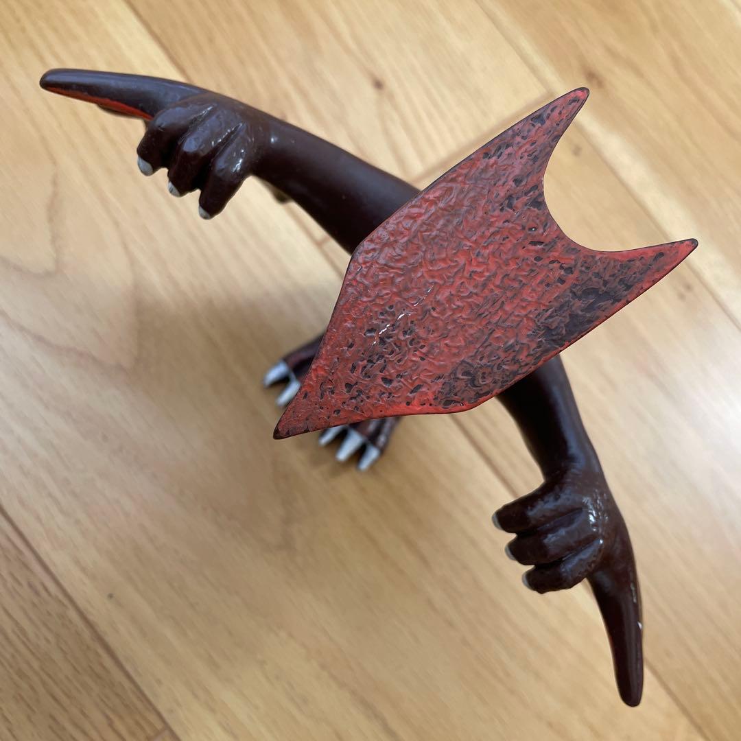【当時物 日東】ギャオス ソフビ フィギュア ガメラ怪獣