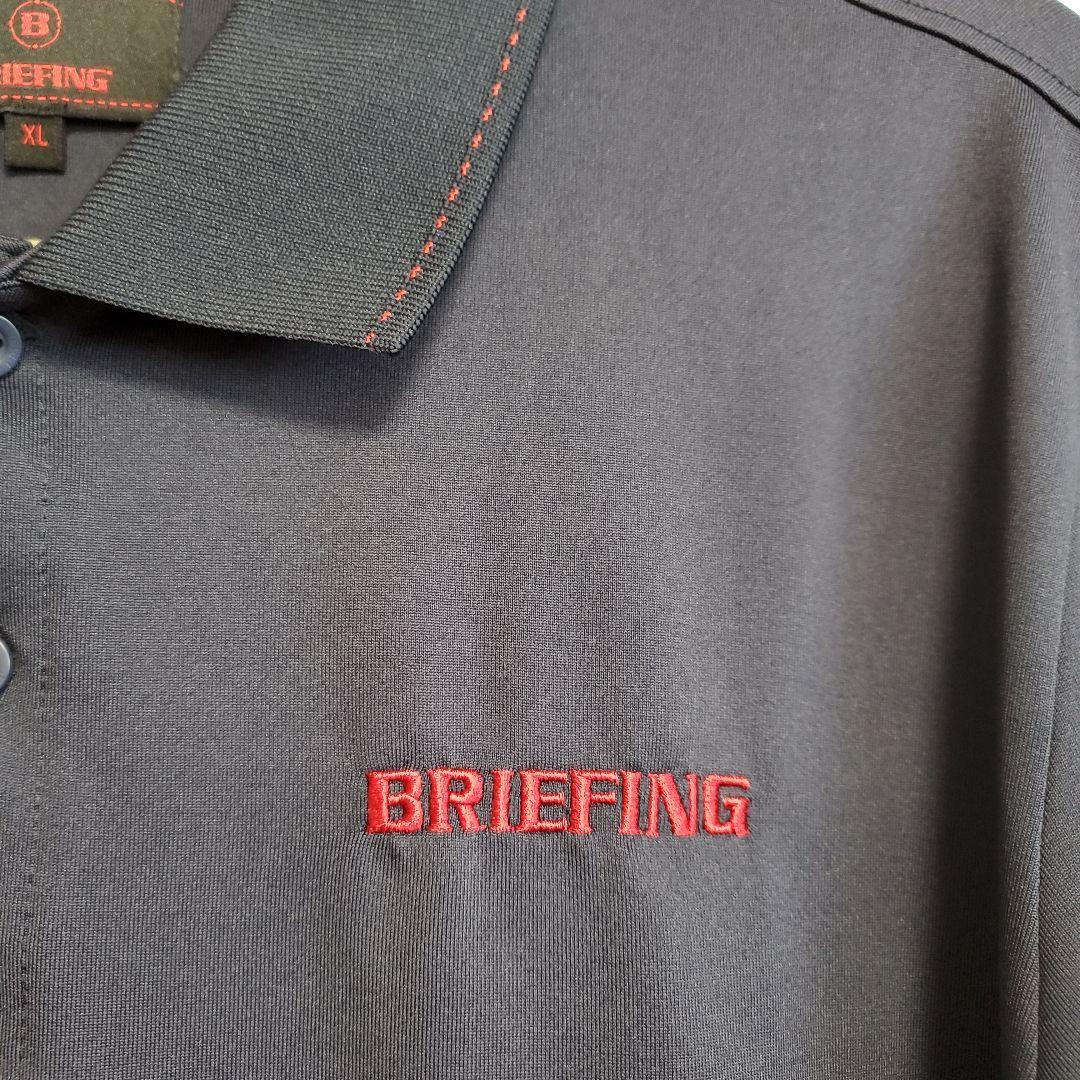 BRIEFING ポロシャツ XL ネイビー メルセデス・ベンツコラボ
