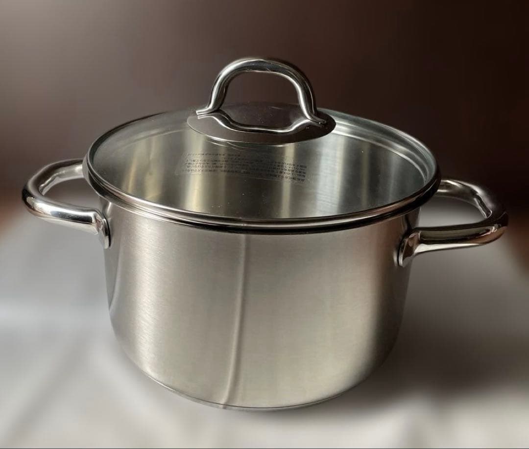 未使用保管品　Fissler ステンレス両手鍋 20㎝