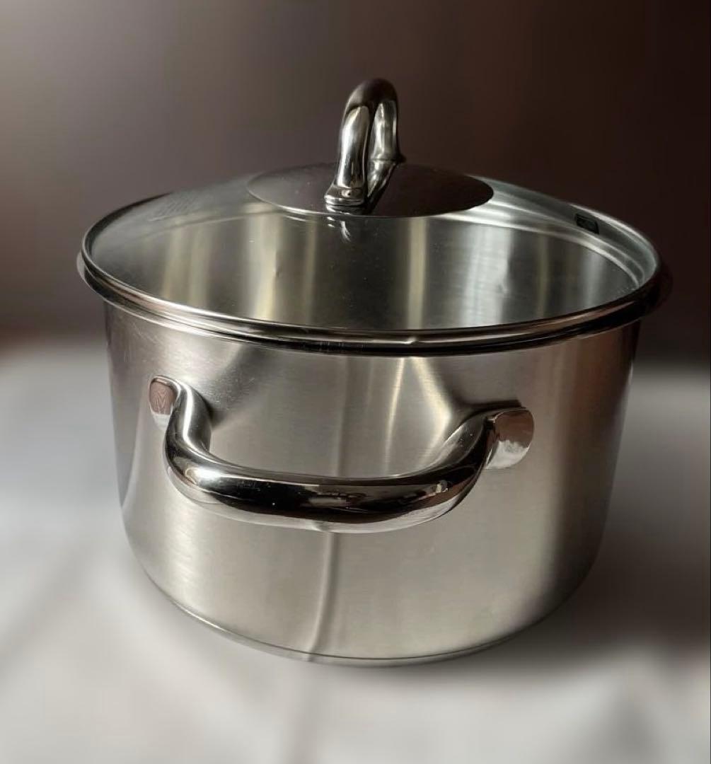 未使用保管品　Fissler ステンレス両手鍋 20㎝