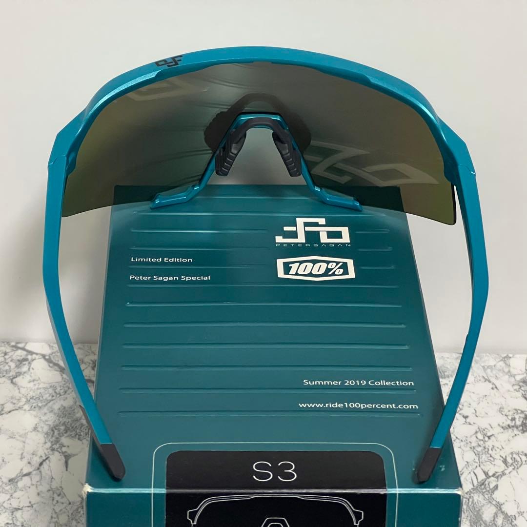 100% ワンハンドレッド サングラス S3 Sagan Blue Topaz
