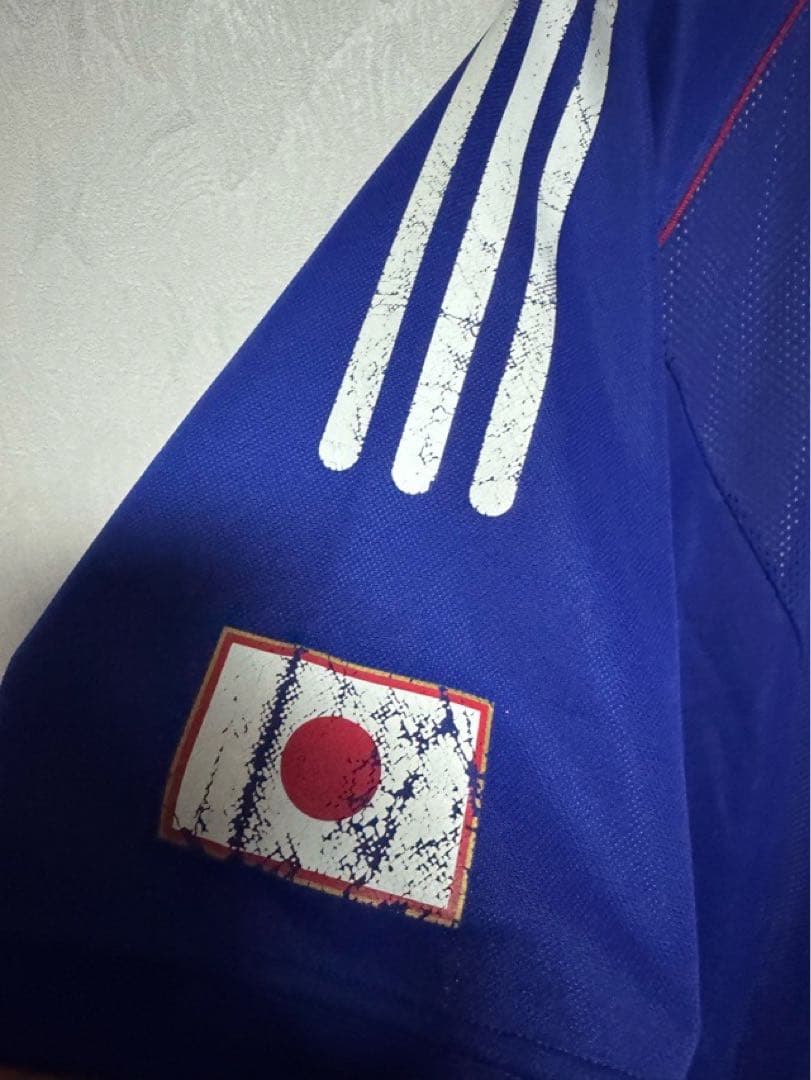 日本代表 ユニフォーム 2002 日韓W杯 アディダス 中村俊輔 Lサイズ