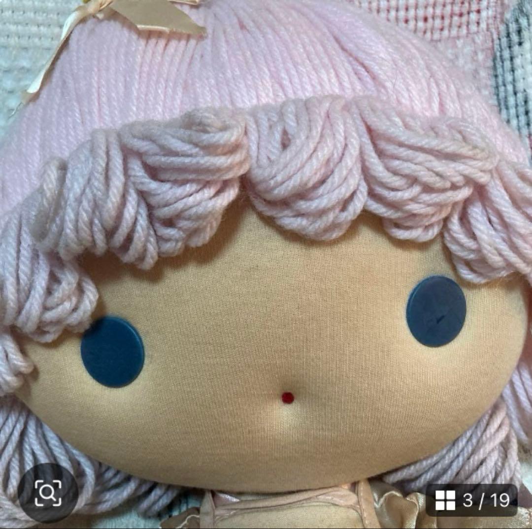 サンリオ　リトルツインスターズ　キキララ　1976 ぬいぐるみ　中古品①