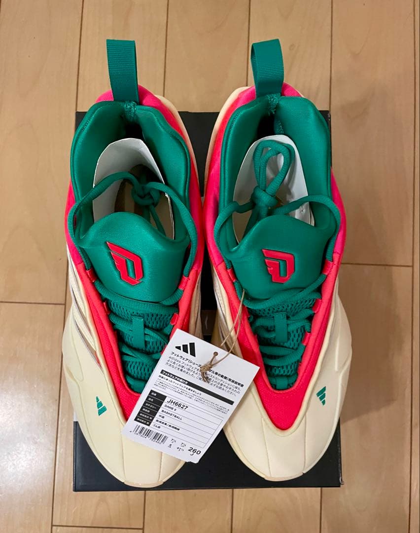 adidas、DAME 9、デイム 9、27センチ